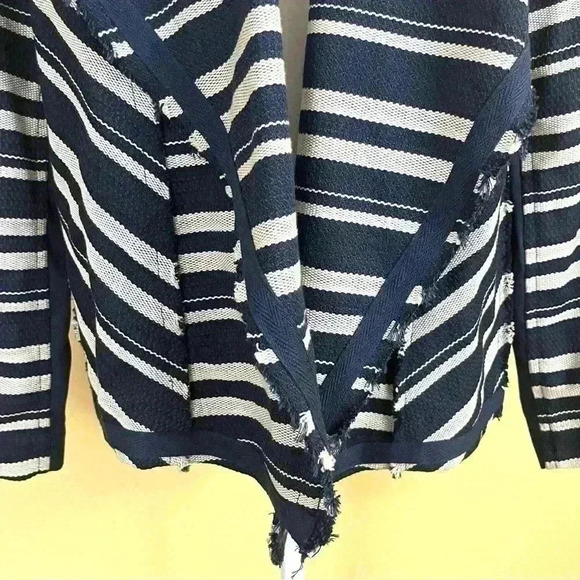 Lane Bryant Black and White Striped Blazer - Picture 5 of 14